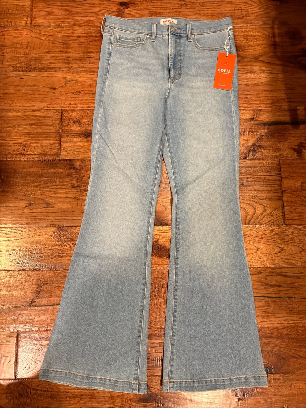 Sofía Jeans by Sofía Vergara Melisa Flare Jeans – Size 8 Short – NWT